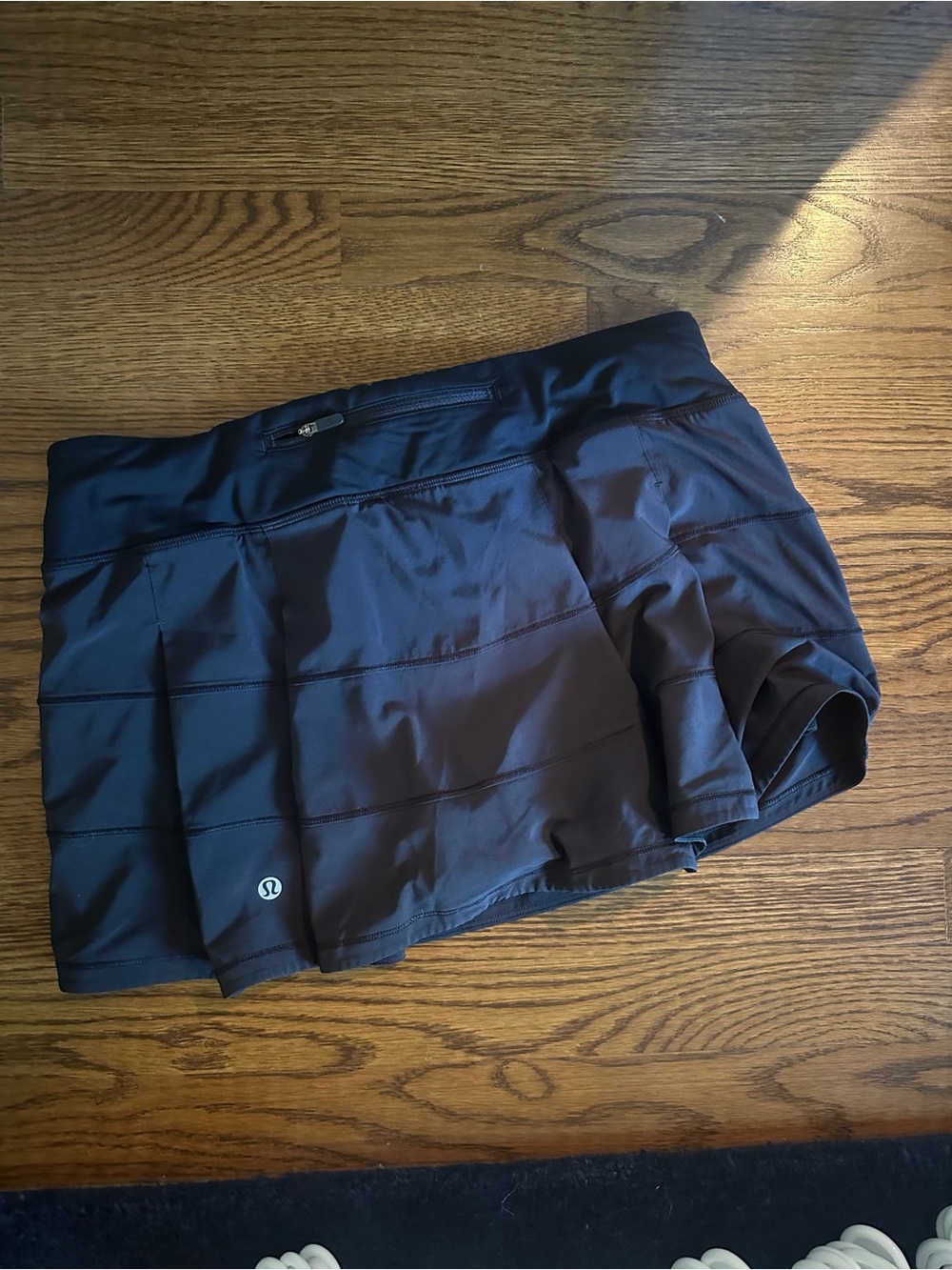 lululemon athletica Black Athletic Skort